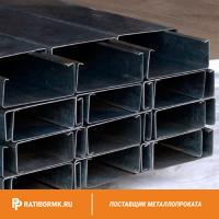 Профиль гнутый С-образный 65х32х8х1 мм 09Г2С ГОСТ 8282-83