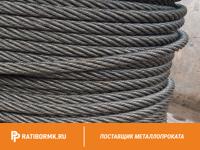 Канат стальной 11,5 мм ГОСТ 3077-80 ЛК-О 6х19(1+9+9)+1