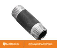 Бочонок стальной оцинкованный Ду 40 1 1/2'' L=80мм ГОСТ 3262-75