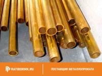 Труба бронзовая 358х25 мм БрО5Ц5С5 ГОСТ 24301-93