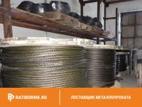 Канат стальной 11 мм ГОСТ 3066-80 6х7(1+6)+1х7(1+6)