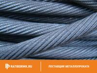 Канат стальной 26,5 мм ГОСТ 7669-80 ЛК-РО 6х36(1+7+7/7+14)+7х7(1+6)