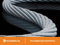 Канат стальной 32,5 мм ГОСТ 3077-80 ЛК-О 6х19(1+9+9)+1