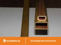 Труба медная профильная 4х8х1 М2Т ГОСТ 16774-2015