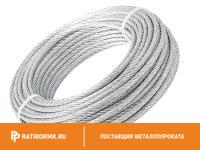 Канат стальной 8,5 мм ГОСТ 3071-88 ТК 6х37(1+6+12+18)+1