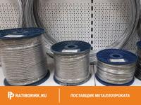Канат стальной 8,8 мм ГОСТ 3077-80 ЛК-О 6х19(1+9+9)+1
