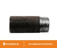 Резьба стальная оцинкованная Ду 65 2 1/2'' L=60мм ГОСТ 3262-75