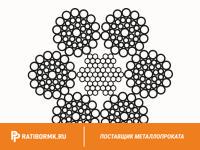 Канат стальной 19.5 мм ГОСТ 7669-80