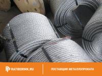 Канат стальной 5 мм ГОСТ 3071-88 ТК 6х37(1+6+12+18)+1