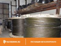 Канат стальной 2,2 мм ГОСТ 3066-80 6х7(1+6)+1х7(1+6)