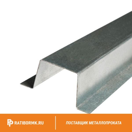Профиль гнутый корытный 70х32х32х3 мм 09Г2С ГОСТ 8283-93