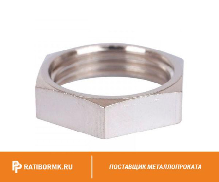 Контргайка нержавеющая Ду 20 3/4'' 08х18н10