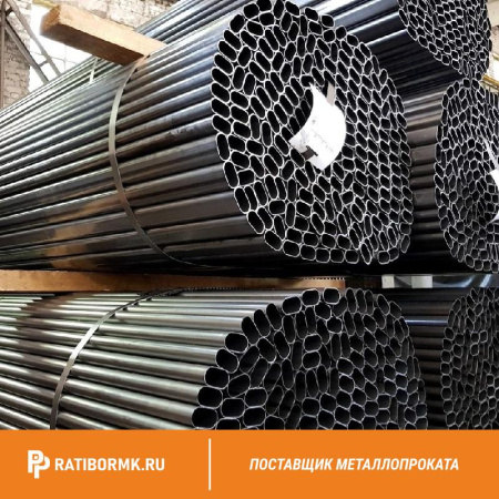 Труба плоскоовальная 45х16х1 А ст10 ГОСТ 8644-68