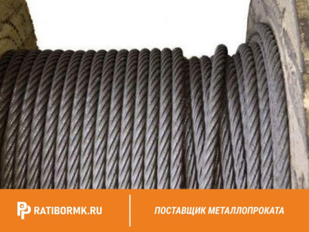 Канат стальной 1,8 мм ГОСТ 3063 ТК 1х19 (1+6+12)