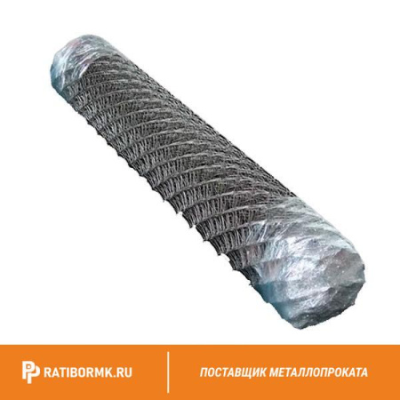 Сетка Рабица оцинкованная 60х60х2 мм в рулоне 1,5х10 м