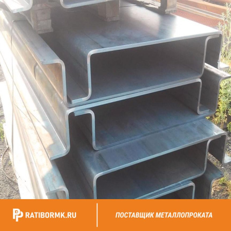 Профиль гнутый корытный 40х32х28х4 мм ст3 ГОСТ 8283-93