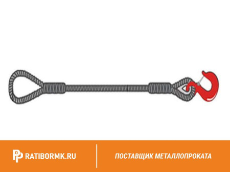 Строп канатный 1СК 5т D=24мм L=3м ГОСТ 25573-82