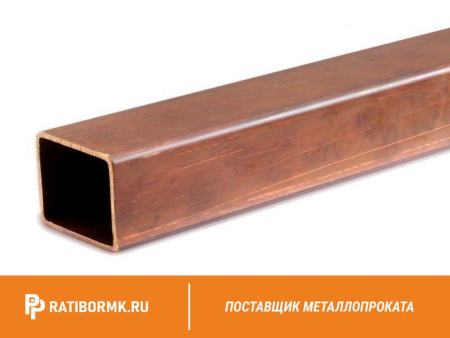 Труба медная профильная 5х11,6х1,5 М2 ГОСТ 16774-2015