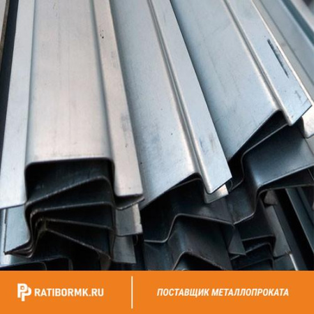 Профиль гнутый корытный 56х30х27х2 мм 09Г2С ГОСТ 8283-93