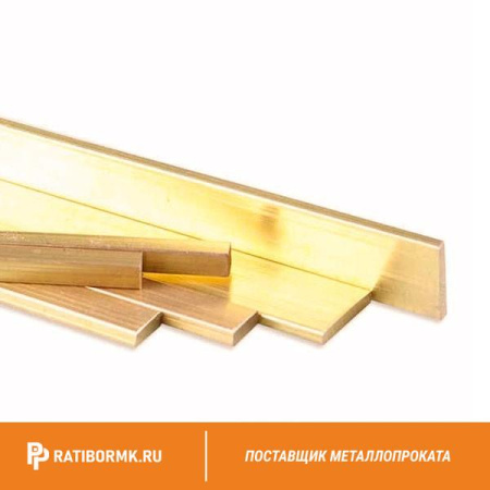 Полоса латунная 2х100 мм Л80