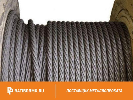 Канат стальной 1,4 мм ГОСТ 3063 ТК 1х19 (1+6+12)