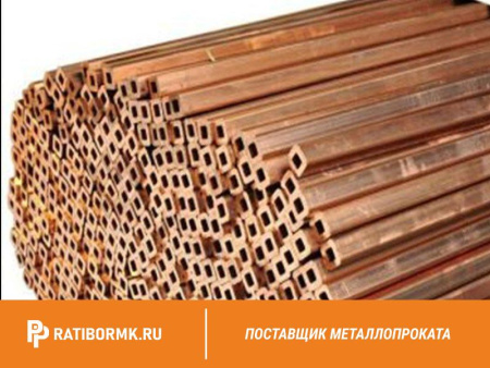 Труба медная профильная 5х11,2х1,5 М1М ГОСТ 16774-2015
