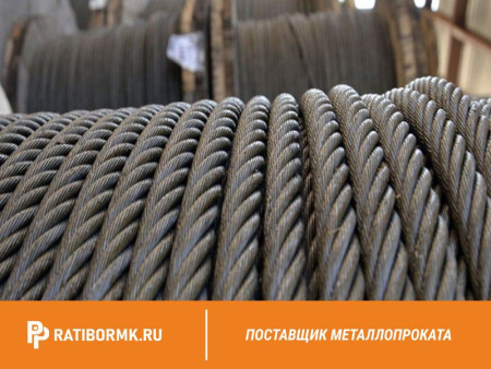 Канат стальной 1,2 мм ГОСТ 3063 ТК 1х19 (1+6+12)