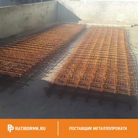 Сетка арматурная 100х250х18 мм А1 ГОСТ 23279-2012