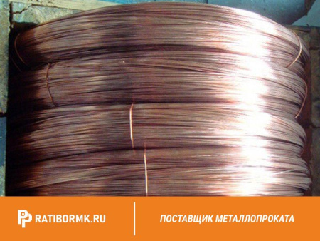 Проволока бронзовая 1.8 мм БрХНТ ГОСТ 16130-90