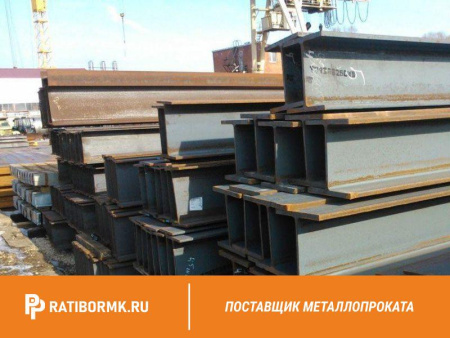 Балка двутавровая 50Ш1 ст. 3пс/сп5 ГОСТ 8239-97